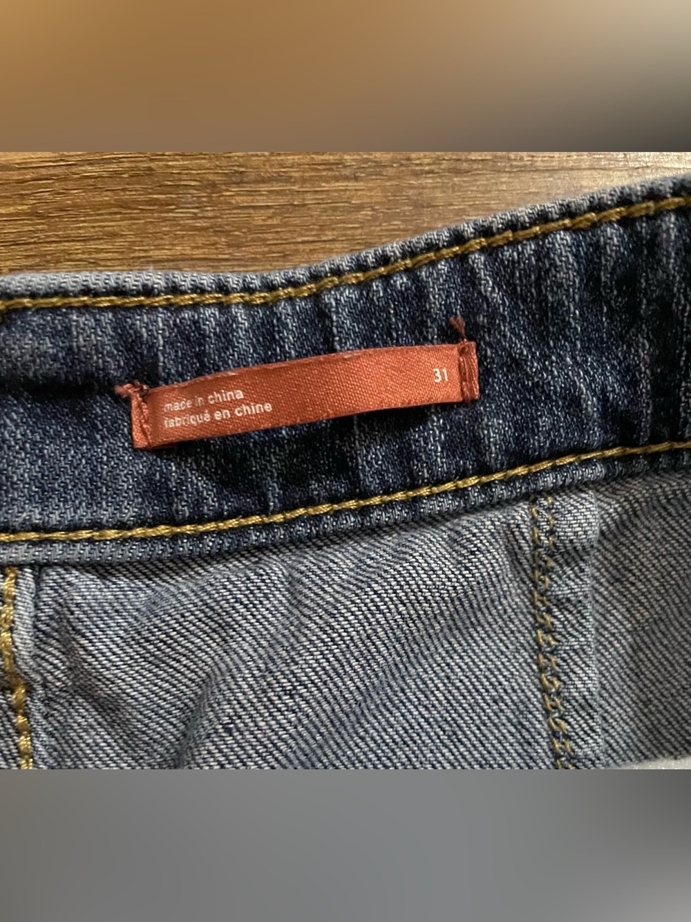 Anthropologie Pilcro Jeans Women’s 31 Ultra High Rise Crop Blue Denim Cropped - Picture 7 of 11